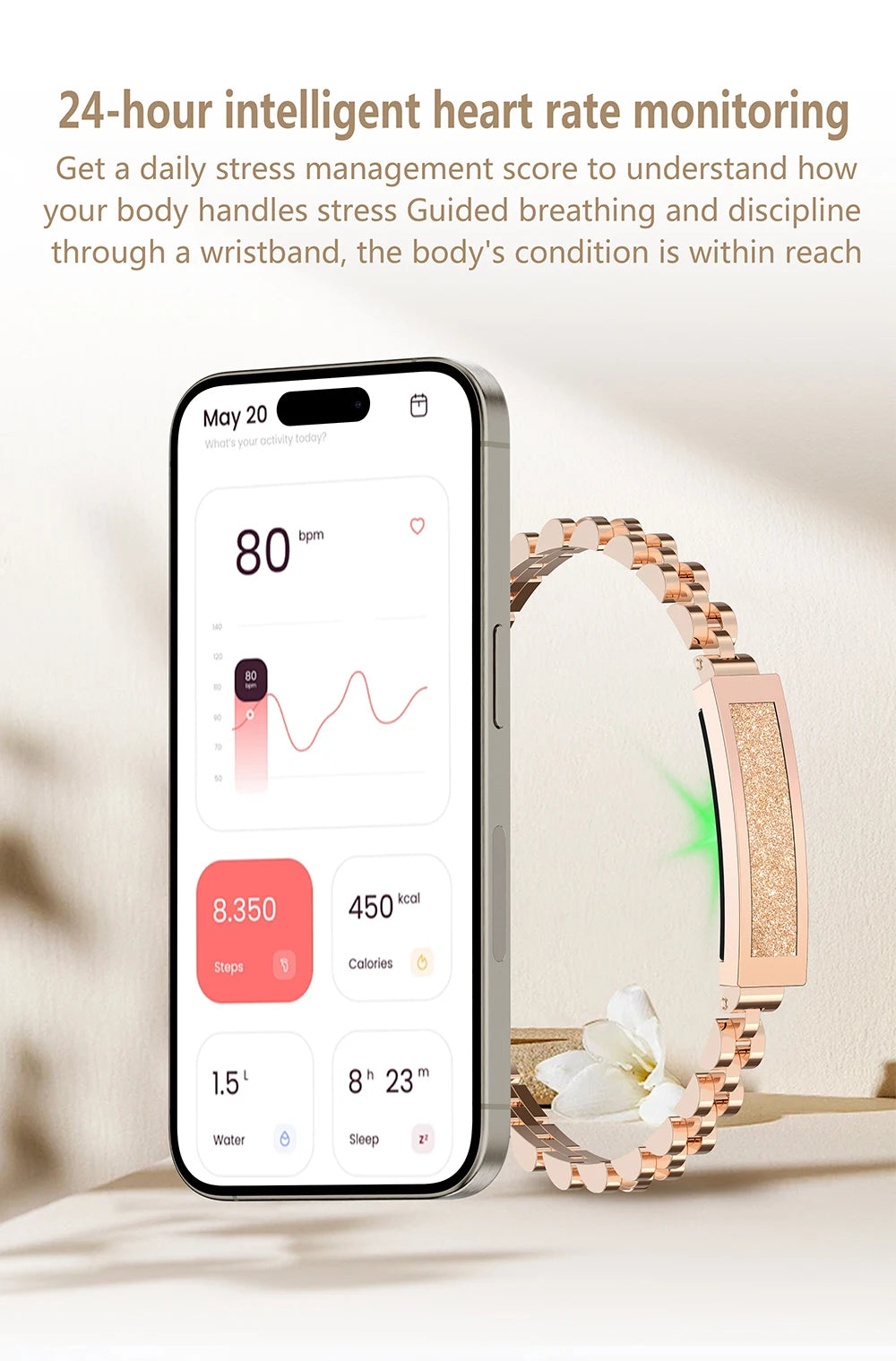 2026 New Smart Watch Pedometer Health Smart Bracelet Women Men Sports Fitness Waterproof Heart Rate Sleep Monitoring Wristbands