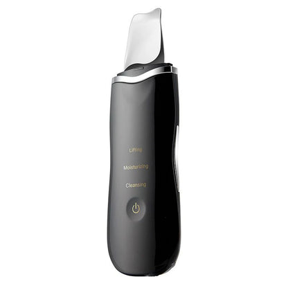 With Box Ultrasonic Skin Scrubber Vibration Face Spatula Peeling Blackhead Remover Facial Lifting Cleansing Ultrasonic Skin Care