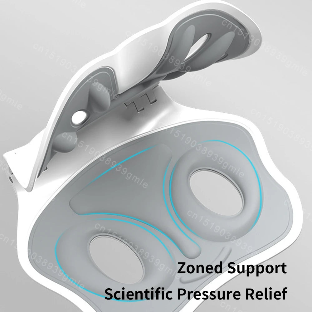 Waist Protection Cushion Back Pain Relief Ergonomic Anti Hunchback Cushion Foldable Back Support Sitting Posture Correction