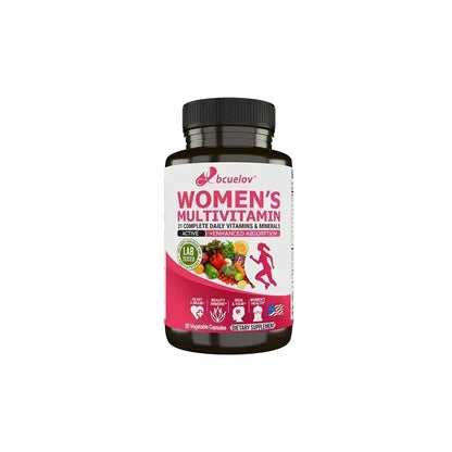 Multivitamin and Mineral Supplement for Women - Supports Brain, Heart, Joints, Bones, Skin, Hair, Nails, Immune Health