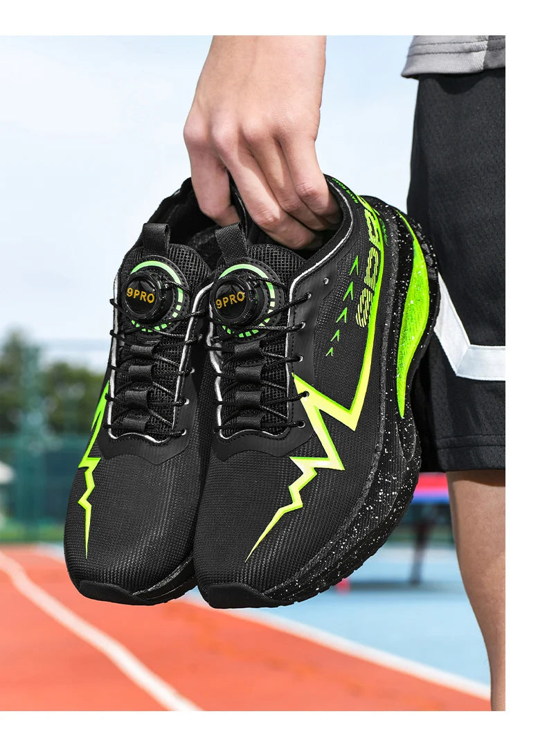 Men Running Shoes Carbon Board Speciality Sports Breathable Lightweight Women's Comfortable Athletic Nonskid Marathon Sneakers