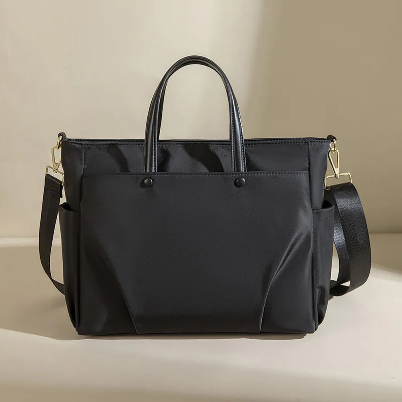 Laptop Bag Women's Shoulder Portable Large-capacity Briefcase Shoulder Crossbody Tote 15.6-inch Inner Sleeve Bag