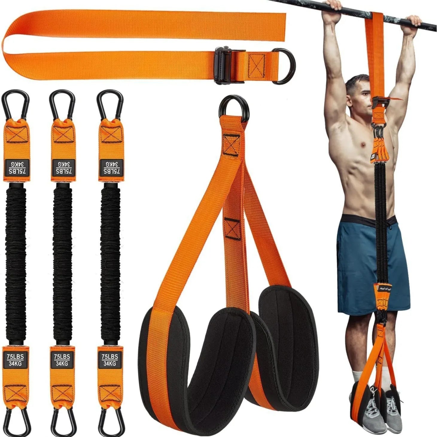 Pull-up Auxiliary Band Set - Fitmora™