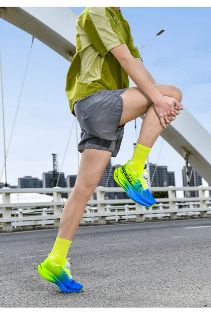 Men Running Shoes Carbon Board Speciality Sports Breathable Lightweight Women's Comfortable Athletic Nonskid Marathon Sneakers
