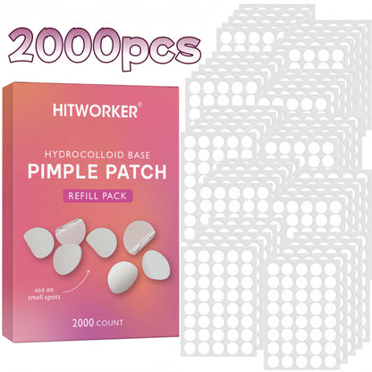 2000/1200 pieces/box of acne patches - non-alcoholic, used to absorb acne secretions, non irritating, essential for acne care