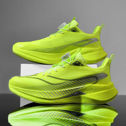 Sneakers﻿ Men Sports Carbon Board Speciality Breathable Lightweight Women's Comfortable Athletic Nonskid Marathon Running Shoe