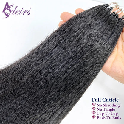 ADEIRS New Feather hair extensions 100% Human Hair Real Natural Hair Comfortable and Invisible Black Brown Blonde Straight