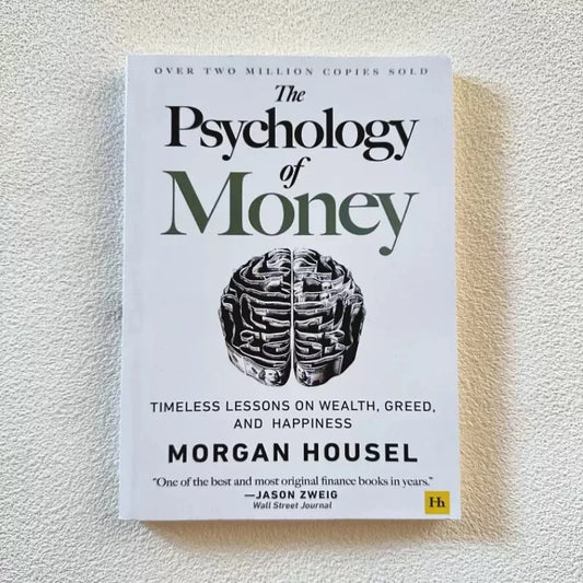 -The Psychology of Money Books for Adults, Timeless Lessons on Wealth, Greed Happiness Business Books..