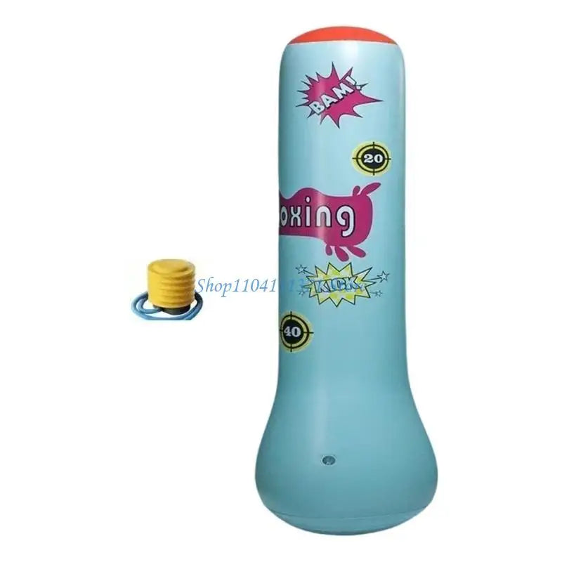 Kids Punching Bags Inflatable Boxing Bag Toy Children Boxing Punch Kicking Toy Fitness Training Equipment Enduring