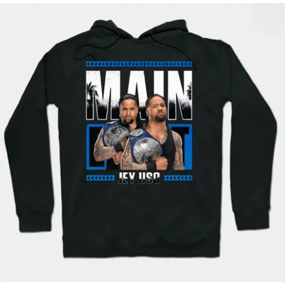 Jey Uso Yeet Hoodies Merch Hooded Women/Men Fashion Casual Streetwear Sweatshirts Clothing Fashion Hoodie Outwear
