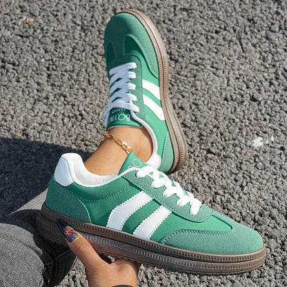 Sports Shoes for Women, Fashionable, Lightweight Lace-Up Sneakers, Casual Sneakers, Suitable for Travel and Running