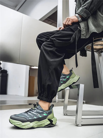 Original Men's Athletics Shoes Thick Sole Non-slip Running Sports Shoes Outdoor Versatile Casual Shoes for Men Zapatos De Hombre