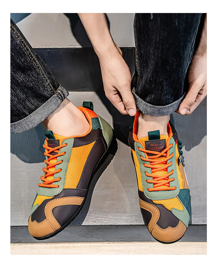 Men's Sports Shoes 2025 Autumn New Fashion Lightweight Wear-Resistant Casual Shoes Comfortable Non Slip Outdoor Running Shoes