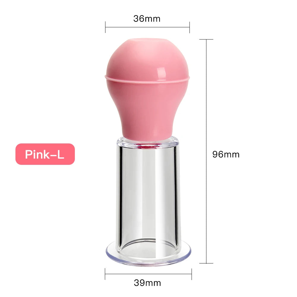 Facial Massage Cups Rubber Vacuum Cupping Skin Lifting Anti Cellulite Massager for Face Pvc Body Cups Skin Scraping Massage Jar