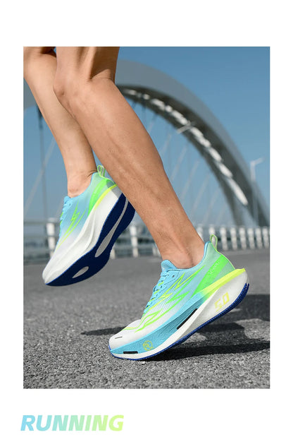 Running Shoes Carbon Board Speciality Marathon Men Sports Breathable Lightweight Women's Comfortable Athletic Nonskid Sneakers