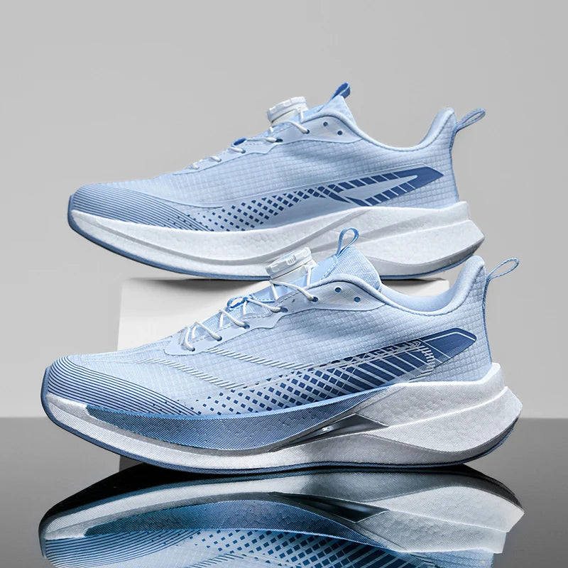 Sneakers﻿ Men Sports Carbon Board Speciality Breathable Lightweight Women's Comfortable Athletic Nonskid Marathon Running Shoe