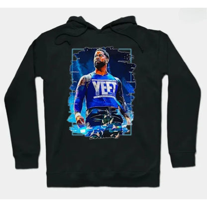 Jey Uso Yeet Hoodies Merch Hooded Women/Men Fashion Casual Streetwear Sweatshirts Clothing Fashion Hoodie Outwear
