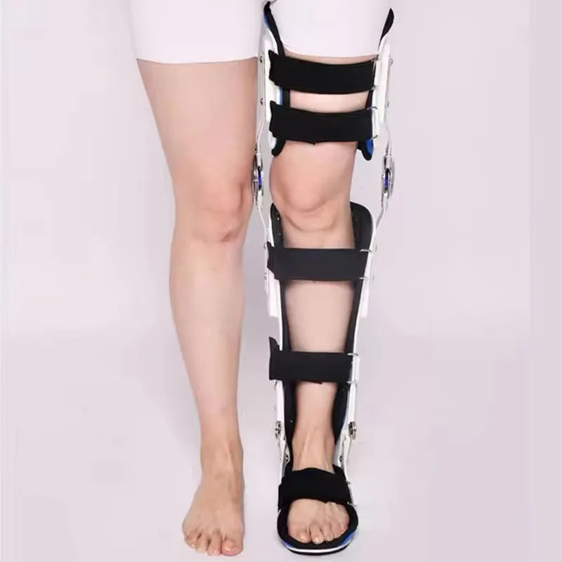 Orthopedic Knee Joint Support Joint Pain Relief Adjustable Knee Pads Leg Ankle Brace Protector Bone Orthosis Ligament