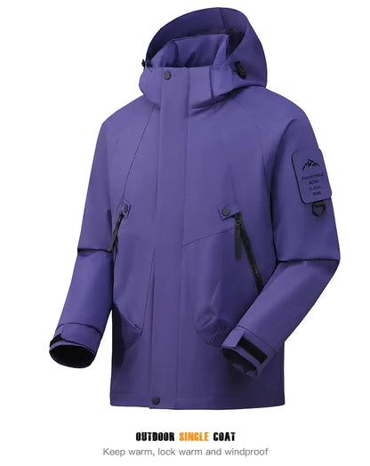 2026 Unisex Waterproof Jacket for Climbing Hiking Camping Trekking Windbreaker Men Women Outdoor Windproof Rain Coat Antifouling