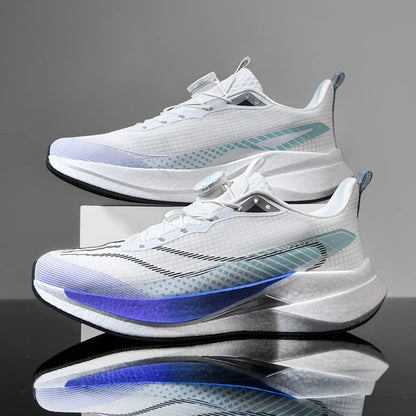 Sneakers﻿ Men Sports Carbon Board Speciality Breathable Lightweight Women's Comfortable Athletic Nonskid Marathon Running Shoe