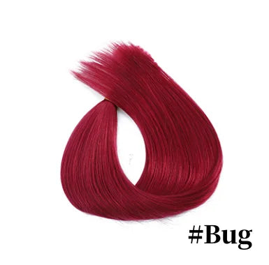Human Hair Extension For Women Tape IN Hair Extensions Bonded Hairpieces Capsules Microlink Capsules Natural Straight Hair 20PCS