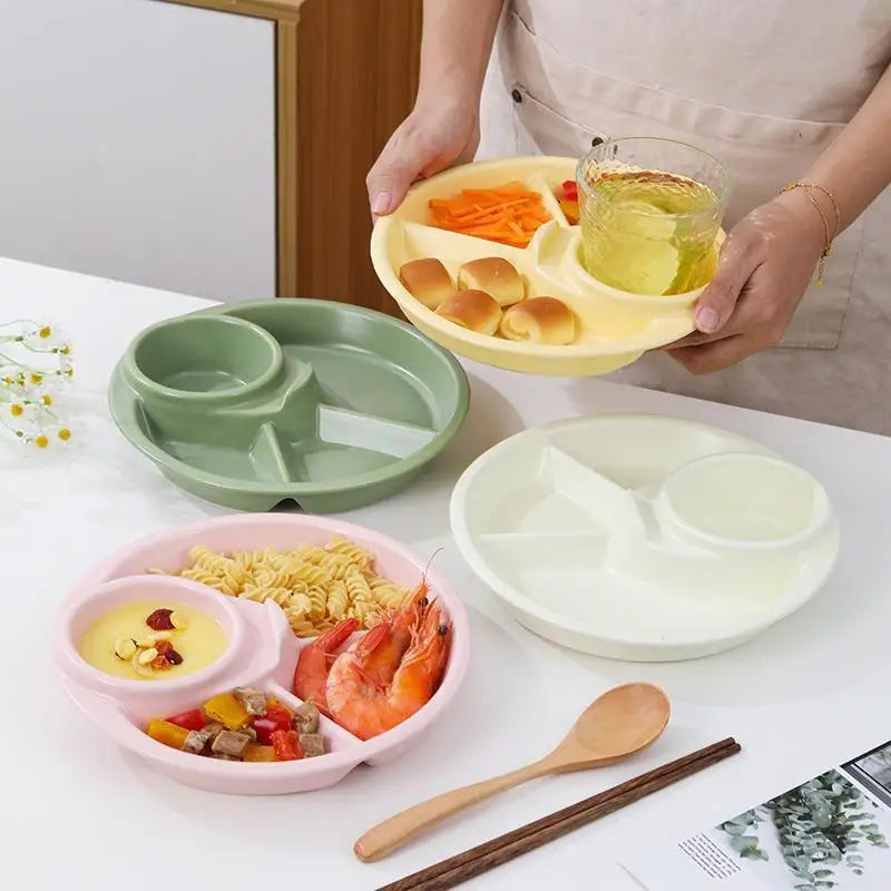 Plate Dish Bariatric Portion Meal Food Diet Planning Weight Plates Divided Nutrition Loss Lose Serving Snacks Compartment Tool
