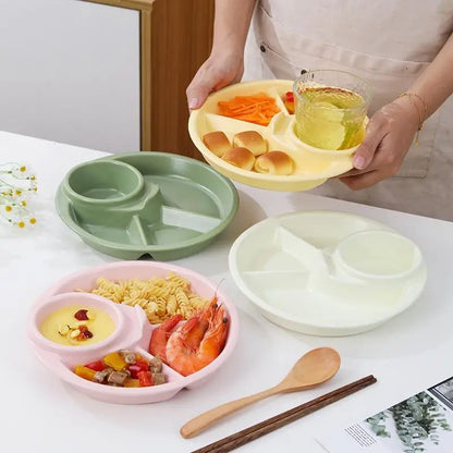 Plate Dish Bariatric Portion Meal Food Diet Planning Weight Plates Divided Nutrition Loss Lose Serving Snacks Compartment Tool