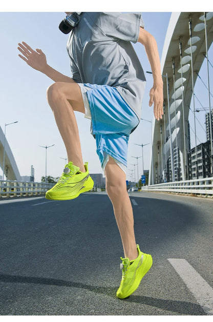 Sneakers﻿ Men Sports Carbon Board Speciality Breathable Lightweight Women's Comfortable Athletic Nonskid Marathon Running Shoe