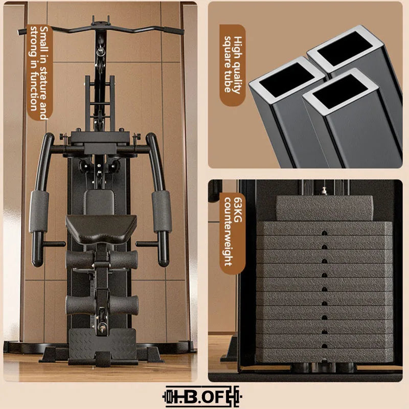 Fitness Equipment Home Indoor Multi functional Set Combination Gym Sports Equipment Comprehensive Trainer Single Station