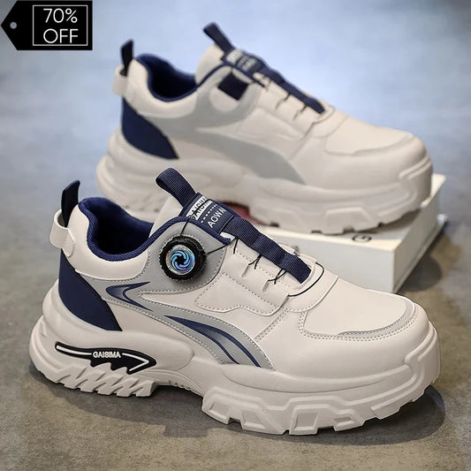 women's sports shoes 2026 Autumn New Men's Versatile High-Top Trendy Thick-Soled Running Shoes Breathable Casual Trendy Shoes