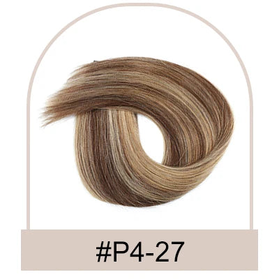ITIP Hair Extension Human Hair for Women Straight Real Brazilian Human Hair 50 Strands Pre-bonded Highlight ITIP Hair Extensions