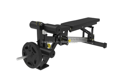 Fitness Gym Equipment Expandability Weightlifting Multi-Functional Incline Decline Flat Plate Loaded Weight Bench Press