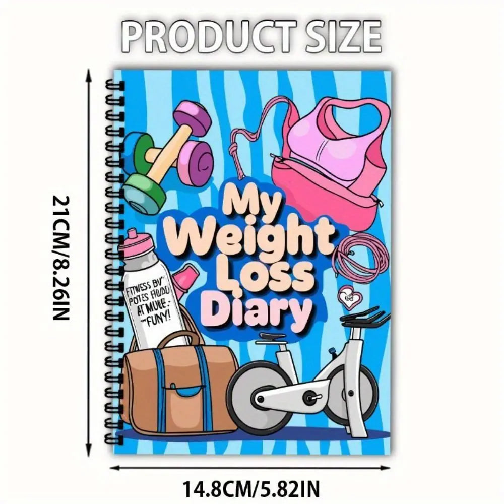 Fitness Tracker Weight Loss Plan Book 104 Pages 12 Weeks Monthly Planner Progressive Wellness Planner Diet Meal Notepad Health