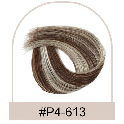 ITIP Hair Extension Human Hair for Women Straight Real Brazilian Human Hair 50 Strands Pre-bonded Highlight ITIP Hair Extensions