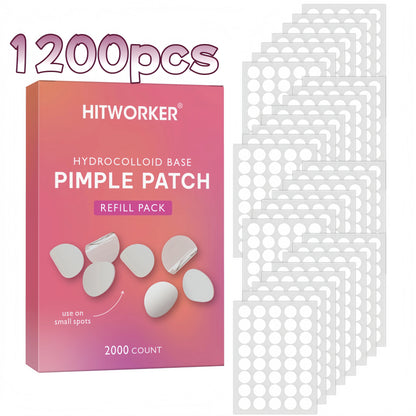 2000/1200 pieces/box of acne patches - non-alcoholic, used to absorb acne secretions, non irritating, essential for acne care