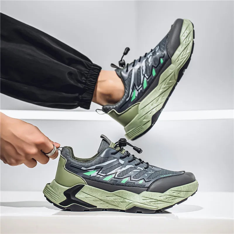 Original Men's Athletics Shoes Thick Sole Non-slip Running Sports Shoes Outdoor Versatile Casual Shoes for Men Zapatos De Hombre
