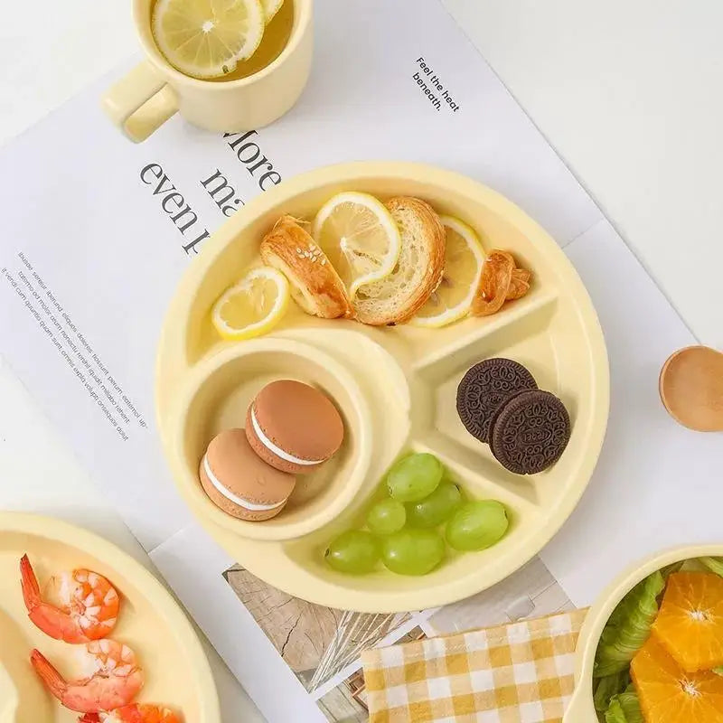 Plate Dish Bariatric Portion Meal Food Diet Planning Weight Plates Divided Nutrition Loss Lose Serving Snacks Compartment Tool