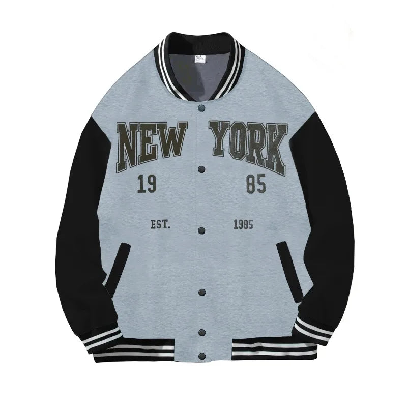 Spring and Autumn Outdoor Running Fitness Sports Leisure Baseball Jacket Lightweight Breathable Comfortable Casual Trendy Jacket