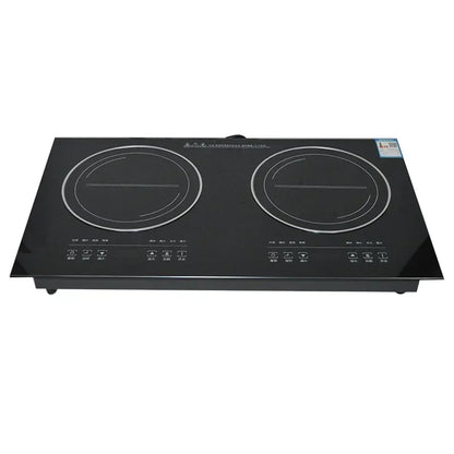 Double-Stove Induction Cooker Household Embedded Panel Cooktop Stove And Ceramic Stove Embedded Dual-Use Independent Control