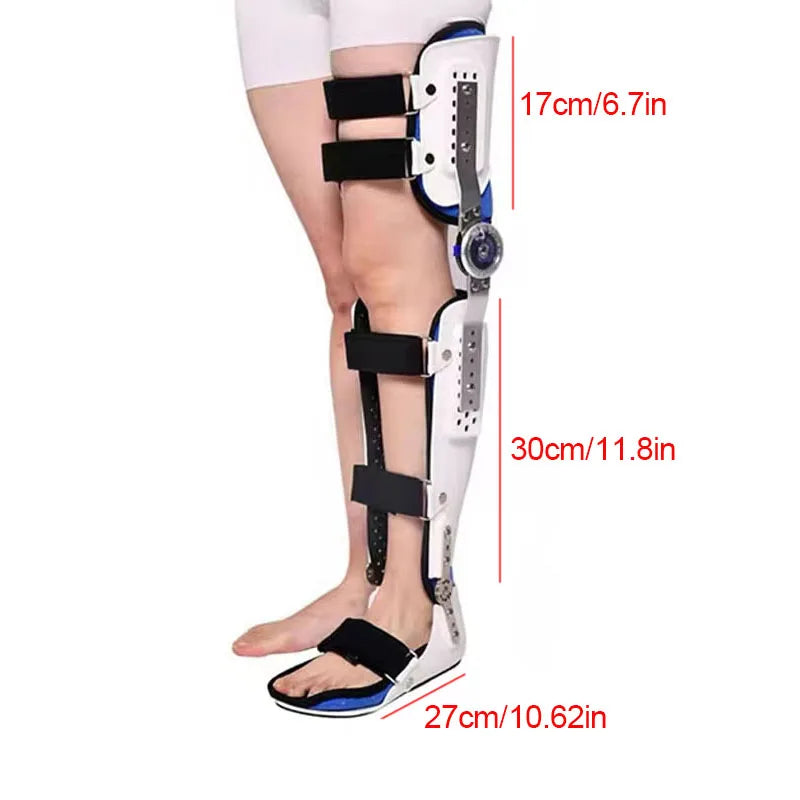 Orthopedic Knee Joint Support Joint Pain Relief Adjustable Knee Pads Leg Ankle Brace Protector Bone Orthosis Ligament