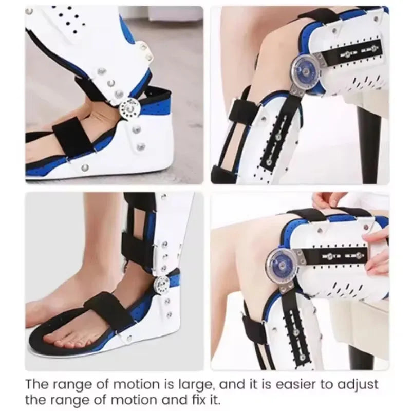 Orthopedic Knee Joint Support Joint Pain Relief Adjustable Knee Pads Leg Ankle Brace Protector Bone Orthosis Ligament