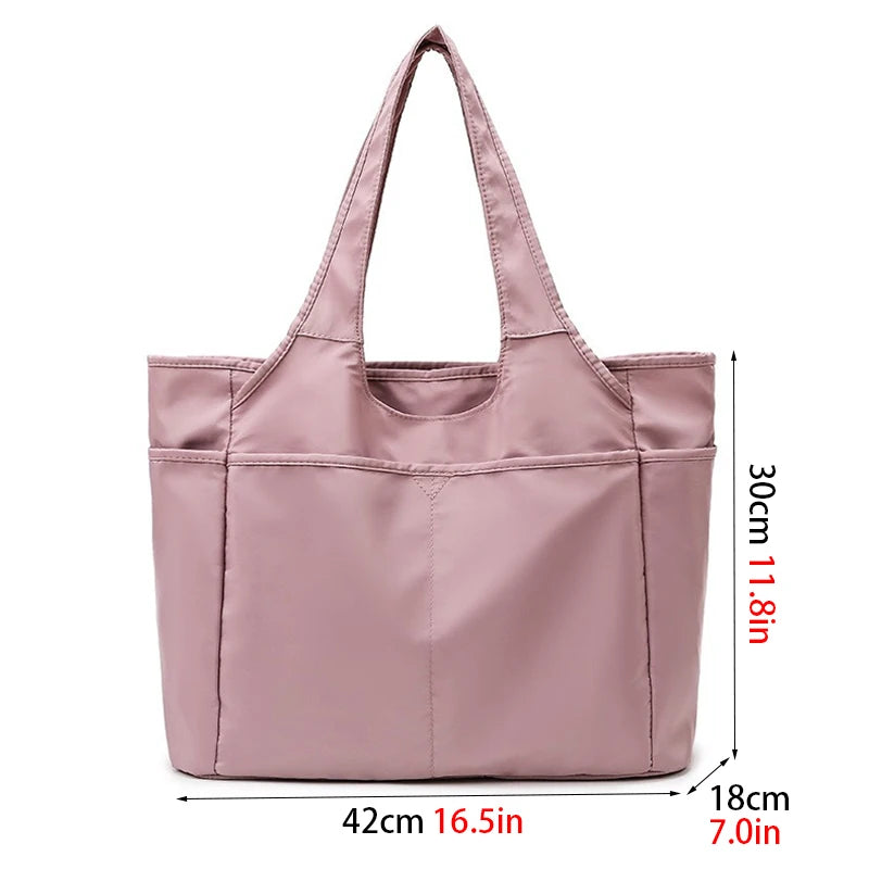 Large Capacity Folding Travel Bag Waterproof lightweight  Luggage Tote Handbag Travel Gym Yoga Storage Shoulder Bag For WomenMen
