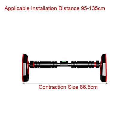 Home Gym Pull-Up Bars Training Horizontal Bar Non-Slip Telescopic Chin Up Bar Fitness Training Bar Anti-Reversing Sit Up Bar