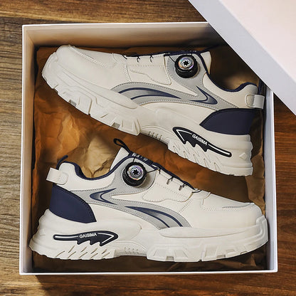 women's sports shoes 2026 Autumn New Men's Versatile High-Top Trendy Thick-Soled Running Shoes Breathable Casual Trendy Shoes