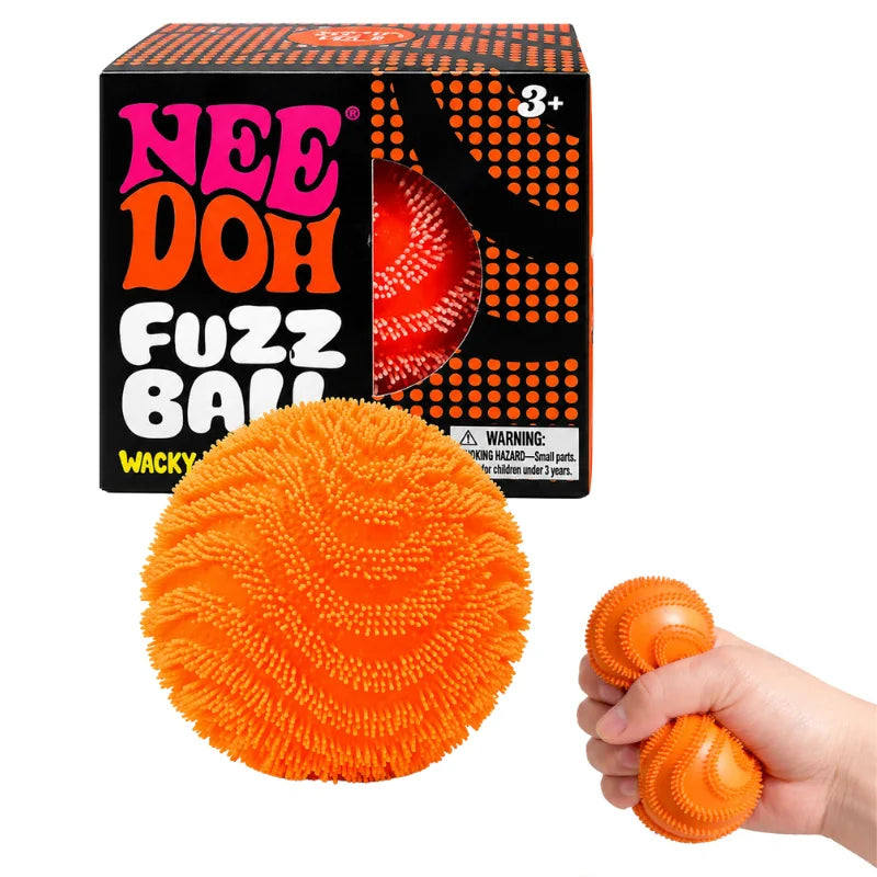 Nee Doh Fuzz Ball Blind Box Series Desktop Ornament Stress Relief Toys Suitable For People Under Pressure Fun Soft Stress Ball