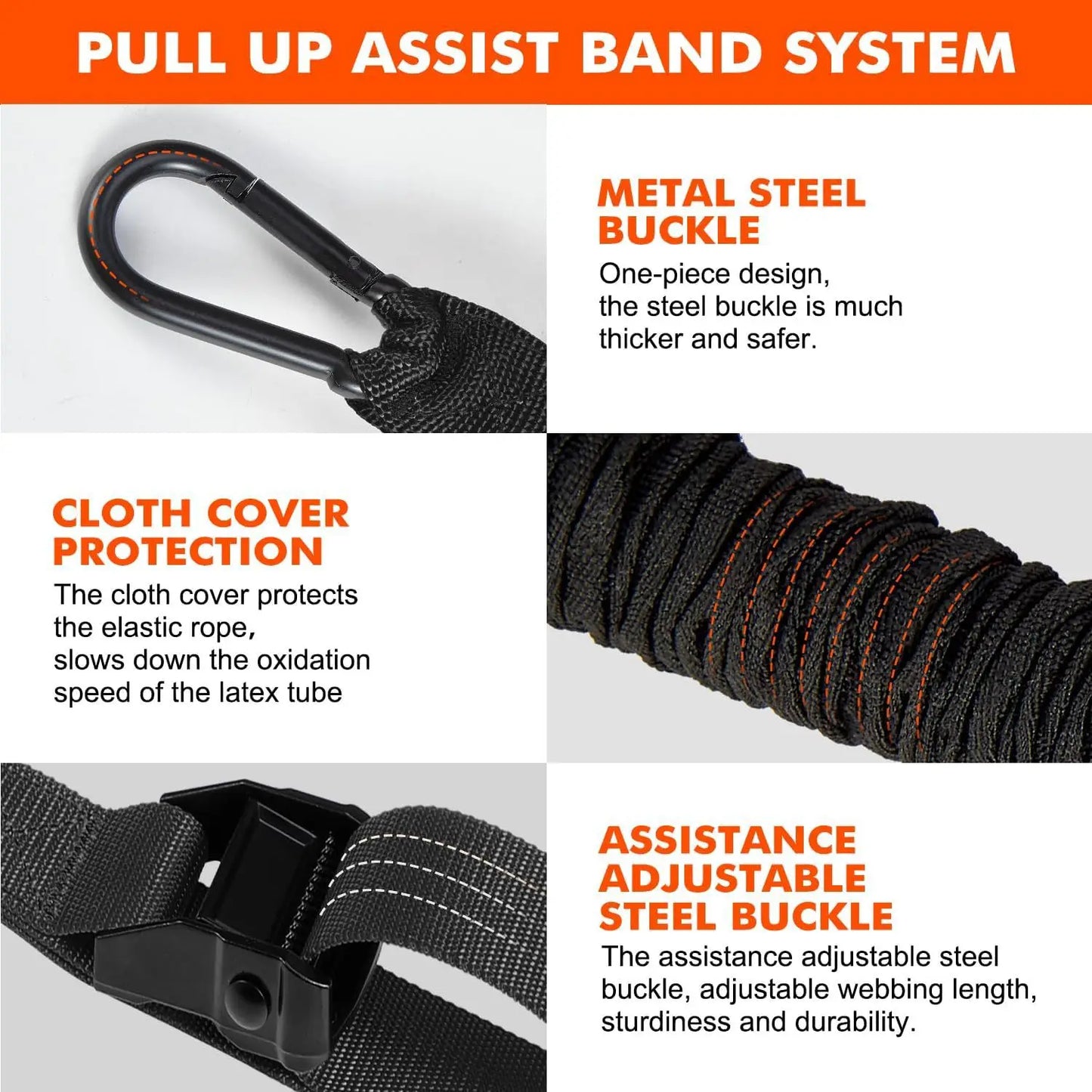 Pull-up Auxiliary Band Set - Fitmora™