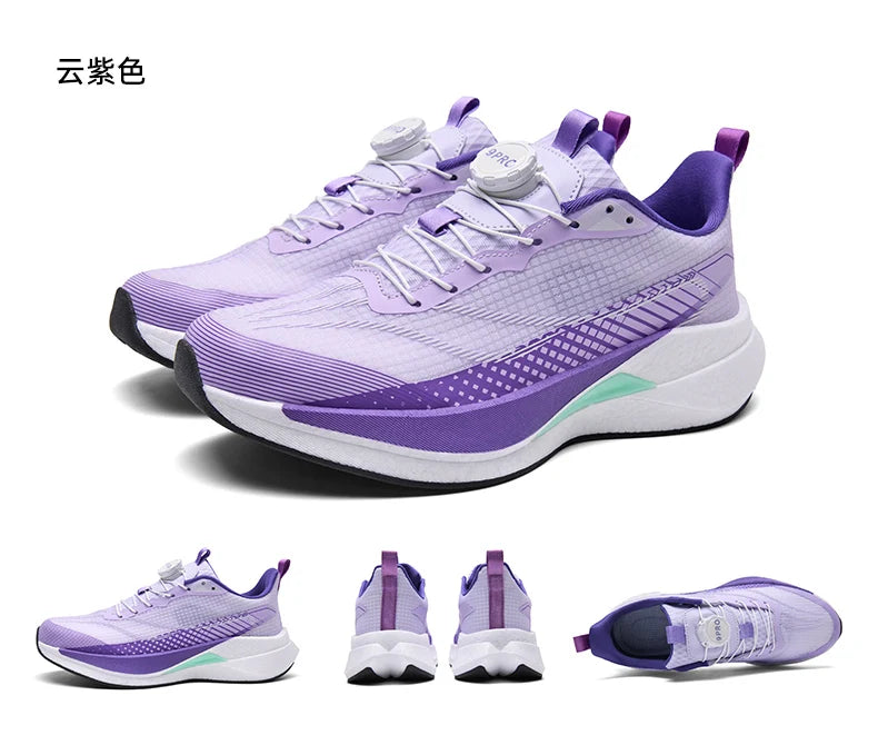 Sneakers﻿ Men Sports Carbon Board Speciality Breathable Lightweight Women's Comfortable Athletic Nonskid Marathon Running Shoe