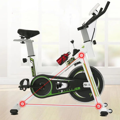 Fitness Pedal Monitor Magnetic Flywheel Professional Indoor Cycling Bikes Equipment Custom Logo Exercise Screen Spinning Bike