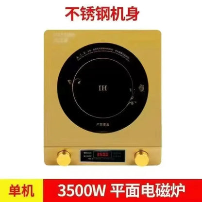 Flat induction cooker 220V 3500W commercial 5000W high-power hot pot stir-fry household induction cooker