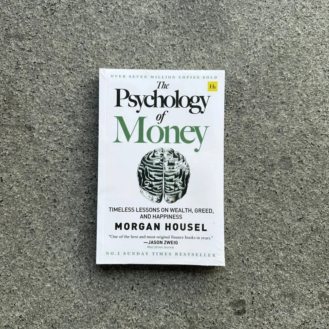 -The Psychology of Money Books for Adults, Timeless Lessons on Wealth, Greed Happiness Business Books..